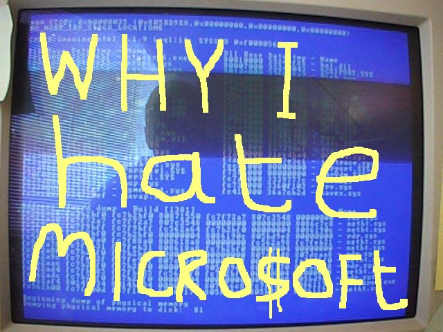 Why I hate Microsoft